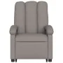 Sillón de masaje eléctrico reclinable elevable tela taupé de , Sillones - Ref: Foro24-3204136, Precio: 355,41 €, Descuento: %