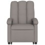 Sillón de masaje eléctrico reclinable elevable tela taupé de , Sillones - Ref: Foro24-3204136, Precio: 330,87 €, Descuento: %