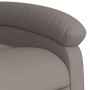 Sillón de masaje eléctrico reclinable elevable tela taupé de , Sillones - Ref: Foro24-3204136, Precio: 330,87 €, Descuento: %