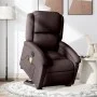 Elektrischer, verstellbarer Massagesessel aus dunkelbraunem Stoff von , Sessel - Ref: Foro24-3204205, Preis: 341,61 €, Rabatt: %