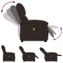 Sillón masaje eléctrico reclinable elevable tela marrón oscuro de , Sillones - Ref: Foro24-3204205, Precio: 341,61 €, Descuen...