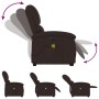 Sillón masaje eléctrico reclinable elevable tela marrón oscuro de , Sillones - Ref: Foro24-3204205, Precio: 320,17 €, Descuen...