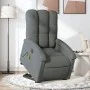 Sillón de masaje eléctrico reclinable elevable tela gris oscuro de , Sillones - Ref: Foro24-3204129, Precio: 384,71 €, Descue...