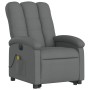 Sillón de masaje eléctrico reclinable elevable tela gris oscuro de , Sillones - Ref: Foro24-3204129, Precio: 352,23 €, Descue...