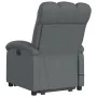 Sillón de masaje eléctrico reclinable elevable tela gris oscuro de , Sillones - Ref: Foro24-3204129, Precio: 384,71 €, Descue...