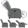 Sillón de masaje eléctrico reclinable elevable tela gris oscuro de , Sillones - Ref: Foro24-3204129, Precio: 384,71 €, Descue...
