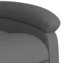 Sillón de masaje eléctrico reclinable elevable tela gris oscuro de , Sillones - Ref: Foro24-3204129, Precio: 384,71 €, Descue...