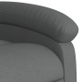 Sillón de masaje eléctrico reclinable elevable tela gris oscuro de , Sillones - Ref: Foro24-3204129, Precio: 352,23 €, Descue...