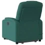 Sillón masaje eléctrico reclinable elevable tela verde oscuro de , Sillones - Ref: Foro24-3204410, Precio: 342,36 €, Descuent...