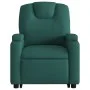 Sillón masaje eléctrico reclinable elevable tela verde oscuro de , Sillones - Ref: Foro24-3204410, Precio: 342,36 €, Descuent...