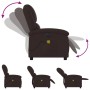 Sillón reclinable de masaje eléctrico tela marrón oscuro de , Sillones - Ref: Foro24-3204157, Precio: 254,00 €, Descuento: %