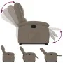 Reclining and lift chair in artificial leather, cappuccino color. by , Armchairs - Ref: Foro24-3204232, Price: 308,28 €, Disc...