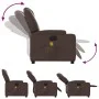 Sillón de masaje reclinable eléctrico cuero sintético marrón de , Sillones - Ref: Foro24-3204425, Precio: 316,66 €, Descuento: %