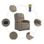 Sillón reclinable de masaje eléctrico cuero sintético capuchino de , Sillones - Ref: Foro24-3204253, Precio: 347,68 €, Descue...