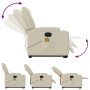 Sillón de masaje elevable eléctrico cuero sintético crema de , Sillones - Ref: Foro24-3204452, Precio: 355,30 €, Descuento: %