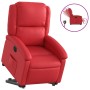 Sillón elevable eléctrico cuero artificial rojo de , Sillones - Ref: Foro24-3204245, Precio: 310,81 €, Descuento: %