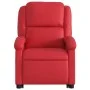 Sillón elevable eléctrico cuero artificial rojo de , Sillones - Ref: Foro24-3204245, Precio: 331,39 €, Descuento: %