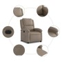 Sillón reclinable eléctrico de cuero sintético color capuchino de , Sillones - Ref: Foro24-3204218, Precio: 266,73 €, Descuen...