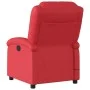 Sillón de masaje reclinable eléctrico de cuero artificial rojo de , Sillones - Ref: Foro24-3204224, Precio: 266,64 €, Descuen...