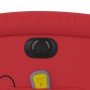 Sillón de masaje reclinable eléctrico de cuero artificial rojo de , Sillones - Ref: Foro24-3204224, Precio: 262,29 €, Descuen...