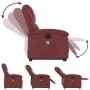 Sillón de masaje elevable eléctrico cuero artificial rojo tinto de , Sillones - Ref: Foro24-3204251, Precio: 348,21 €, Descue...