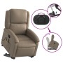 Sillón reclinable masaje pie cuero artificial color capuchino de , Sillones - Ref: Foro24-3204239, Precio: 292,07 €, Descuent...