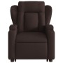 Silla de masaje reclinable de pie de tela marrón oscuro de , Sillones - Ref: Foro24-3204499, Precio: 326,13 €, Descuento: %