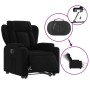 Sillón eléctrico reclinable elevable de tela negro de , Sillones - Ref: Foro24-3204508, Precio: 327,55 €, Descuento: %
