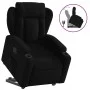 Reclining and elevating armchair in black fabric by , Armchairs - Ref: Foro24-3204484, Price: 299,48 €, Discount: %