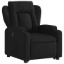 Reclining and elevating armchair in black fabric by , Armchairs - Ref: Foro24-3204484, Price: 299,48 €, Discount: %