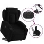 Reclining and elevating armchair in black fabric by , Armchairs - Ref: Foro24-3204484, Price: 299,48 €, Discount: %