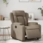 Sillón reclinable eléctrico de cuero sintético color capuchino de , Sillones - Ref: Foro24-3204536, Precio: 284,96 €, Descuen...