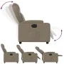 Sillón reclinable eléctrico de cuero sintético color capuchino de , Sillones - Ref: Foro24-3204536, Precio: 284,96 €, Descuen...