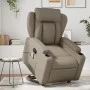 Sillón reclinable masaje pie cuero artificial color capuchino de , Sillones - Ref: Foro24-3204557, Precio: 336,55 €, Descuent...