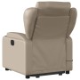 Sillón reclinable masaje pie cuero artificial color capuchino de , Sillones - Ref: Foro24-3204557, Precio: 308,47 €, Descuent...