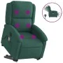 Sillón masaje reclinable elevable terciopelo verde oscuro de , Sillones - Ref: Foro24-3204335, Precio: 336,45 €, Descuento: %
