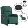 Sillón masaje reclinable elevable terciopelo verde oscuro de , Sillones - Ref: Foro24-3204335, Precio: 336,45 €, Descuento: %