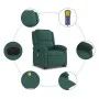 Sillón masaje reclinable elevable terciopelo verde oscuro de , Sillones - Ref: Foro24-3204335, Precio: 336,45 €, Descuento: %