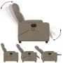 Sillón reclinable de masaje eléctrico cuero sintético capuchino de , Sillones - Ref: Foro24-3204543, Precio: 300,25 €, Descue...