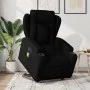 Sillón de masaje eléctrico reclinable elevable tela negro de , Sillones - Ref: Foro24-3204520, Precio: 368,58 €, Descuento: %