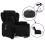 Sillón de masaje eléctrico reclinable elevable tela negro de , Sillones - Ref: Foro24-3204520, Precio: 368,58 €, Descuento: %