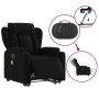 Sillón de masaje eléctrico reclinable elevable tela negro de , Sillones - Ref: Foro24-3204520, Precio: 343,41 €, Descuento: %