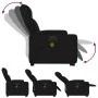 Sillón de masaje eléctrico reclinable elevable tela negro de , Sillones - Ref: Foro24-3204520, Precio: 368,58 €, Descuento: %