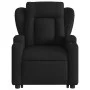 Sillón de masaje eléctrico reclinable elevable tela negro de , Sillones - Ref: Foro24-3204520, Precio: 368,58 €, Descuento: %