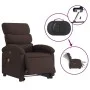 Sillón masaje eléctrico reclinable elevable tela marrón oscuro de , Sillones - Ref: Foro24-3204019, Precio: 371,25 €, Descuen...