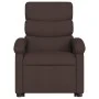 Sillón masaje eléctrico reclinable elevable tela marrón oscuro de , Sillones - Ref: Foro24-3204019, Precio: 371,25 €, Descuen...