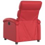 Sillón reclinable eléctrico de cuero sintético rojo de , Sillones - Ref: Foro24-3204031, Precio: 240,46 €, Descuento: %