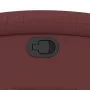 Sillón reclinable elevable cuero artificial rojo tinto de , Sillones - Ref: Foro24-3204044, Precio: 281,65 €, Descuento: %