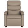 Sillón reclinable elevable cuero artificial color capuchino de , Sillones - Ref: Foro24-3204046, Precio: 262,03 €, Descuento: %