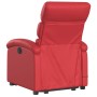 Sillón elevable eléctrico cuero artificial rojo de , Sillones - Ref: Foro24-3204059, Precio: 311,44 €, Descuento: %
